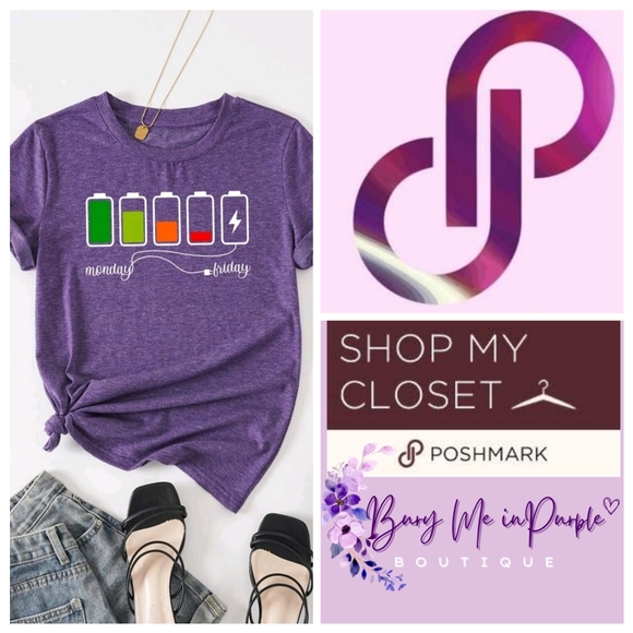 BATTERY LIFE TEE - Picture 1 of 9